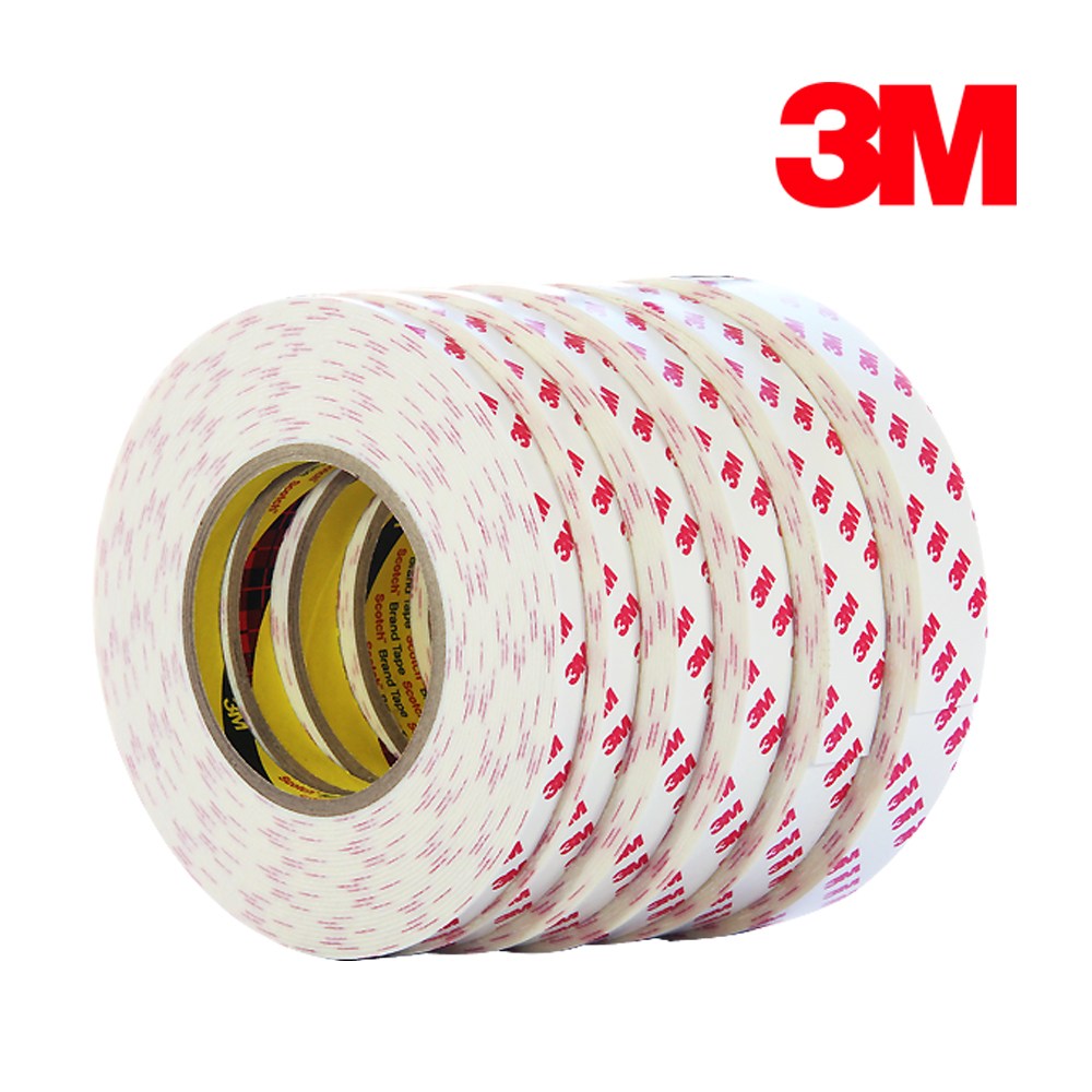 3M 4421 PE 폼 백색 양면테이프 10M, 12mm, 1개 2,340원