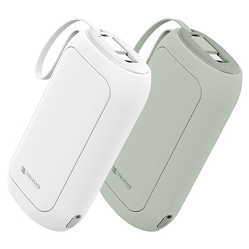 슈틸루스터 손난로 보조배터리 5000mAh 2종 세트, ST-PW100, 화이트 + 올리브 24,900원