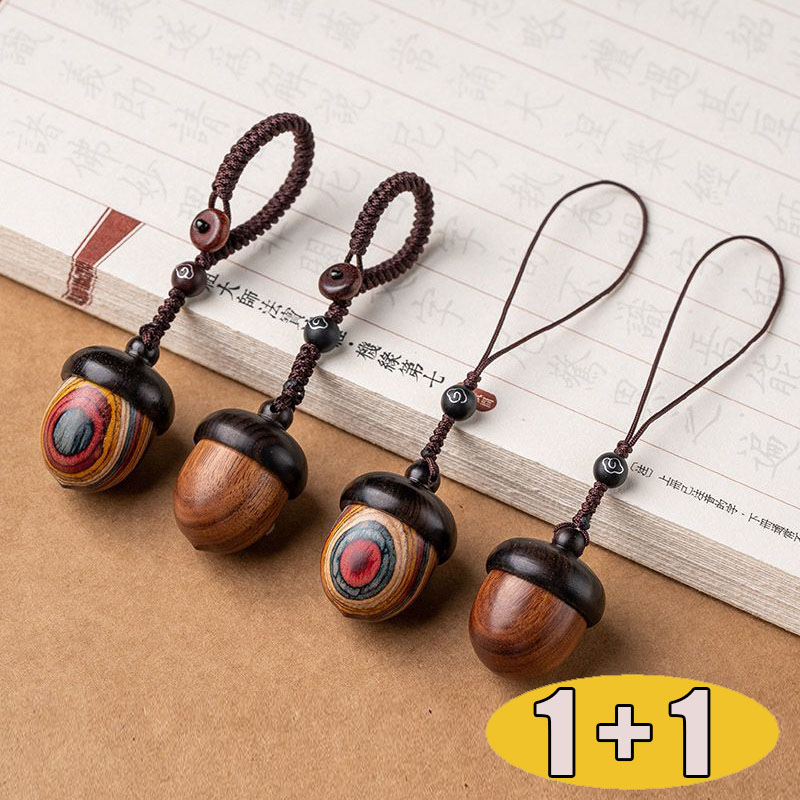 1+1 참나무 열매 열쇠고리 가방 키홀더  핸드폰 가방장식키링 액세서리 생일선물 16,900원