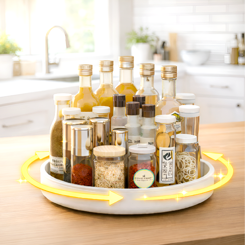 세요나 360도편리 회전 트레이, 1개, 그레이 11,600원