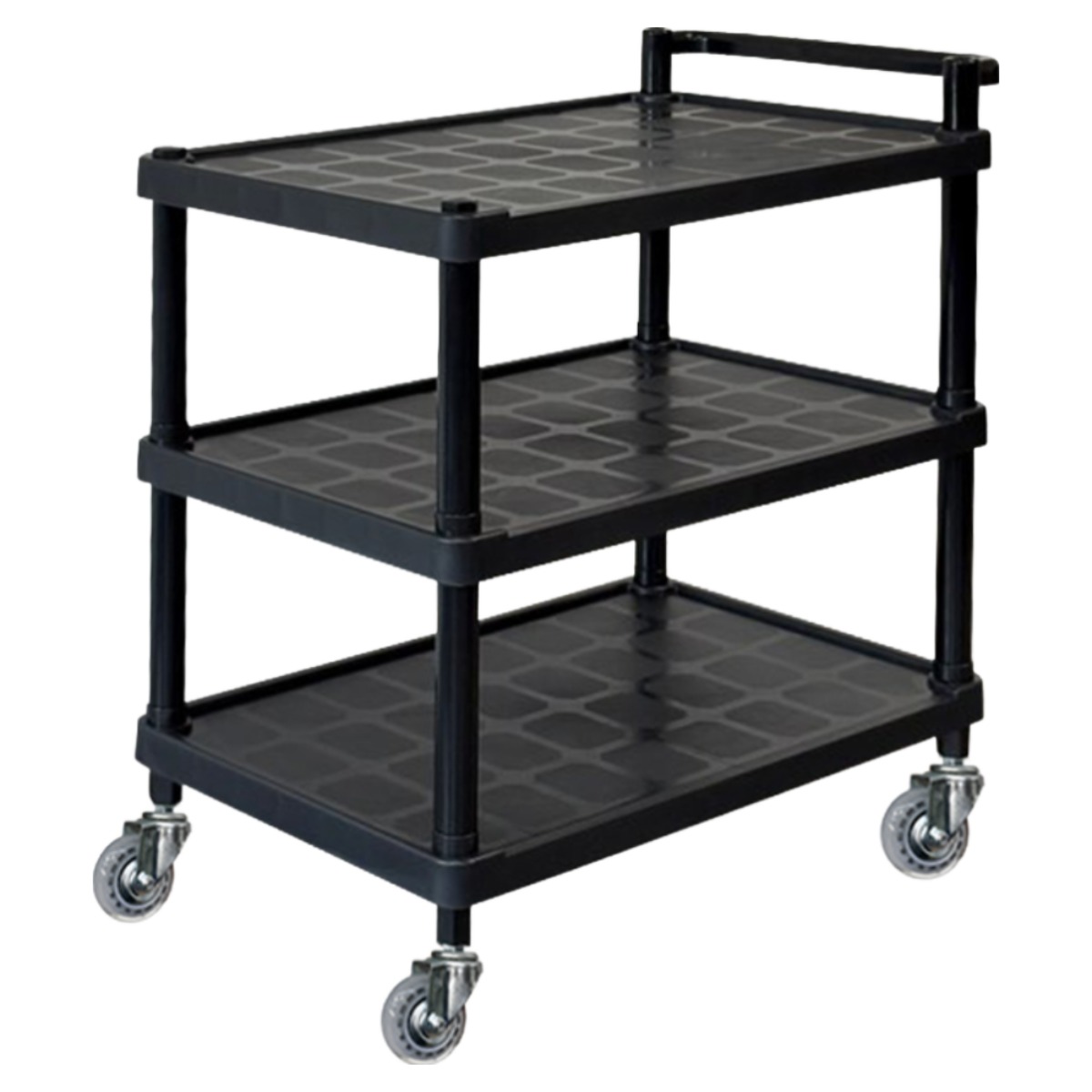 크린핏 3단 ABS 식당 서빙 카트 검정 (무소음 바퀴) 105,900원