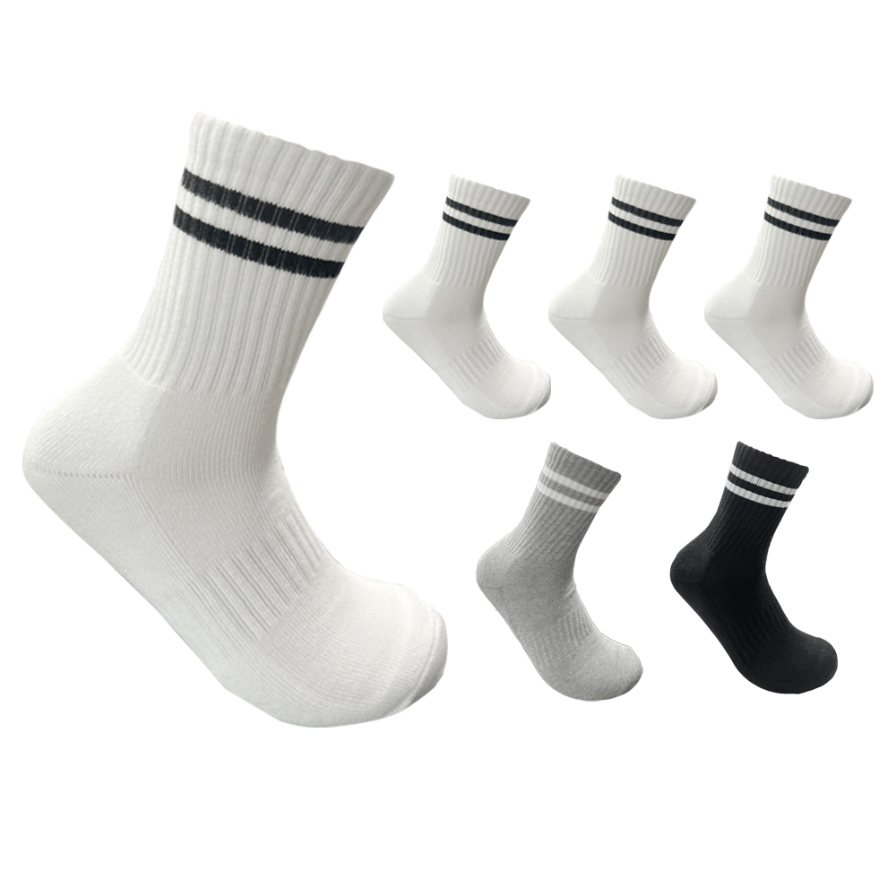 비바슈슈 여성용 쿠션감 폭발하는 진짜 스포츠 스트라이프 중목 양말 6켤레 15,990원