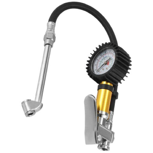 피츠코 타이어 공기압 주입기 에어 게이지 자동차 바람 측정기 레버형 카플러 증정, 1개, 현재가 14,000원