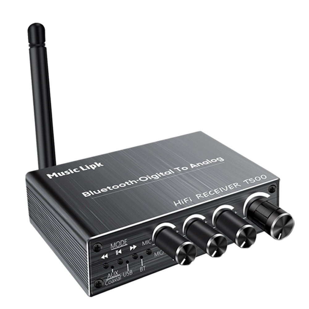 VAORLO DAC Bluetooth 5 3 오디오 수신기 디지털 - 아날로그 컨버터 대 5mm Aux/RCA/동축/USB 드라이브 가라오케 무선 음악 어댑터가 장착되어 31,000원