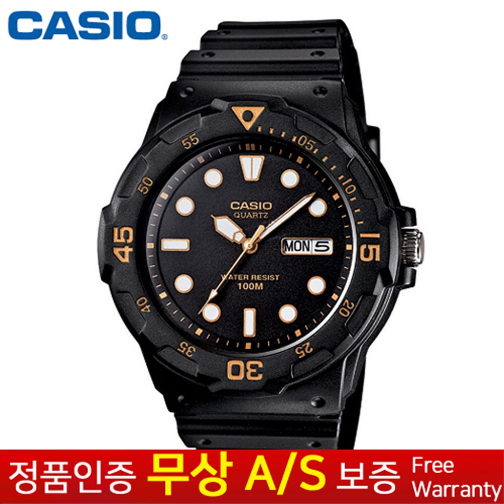 [CASIO 카시오][무상AS] 남성남자학생아동 패션 스포츠 손목시계 MRW-200H-1E 42,900원