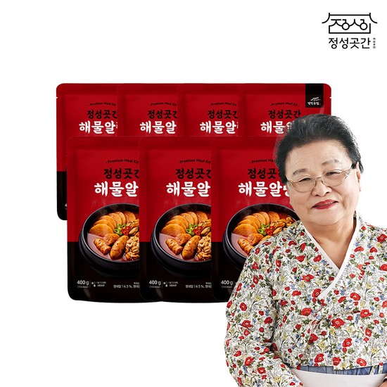 정성곳간 명인 강순의 해물알탕 400g 7팩, 400g, 7개 50,900원