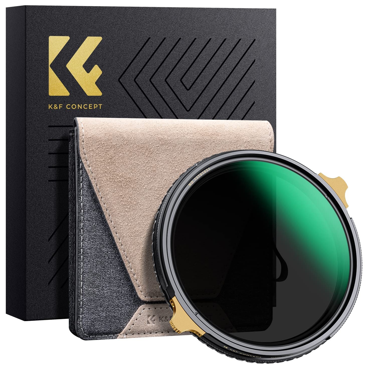 K&F Concept 77mm ND2-32&CPL ND 2in1 필터 가변 필터 한 장 2역 다기능 필터 황동제 156,240원