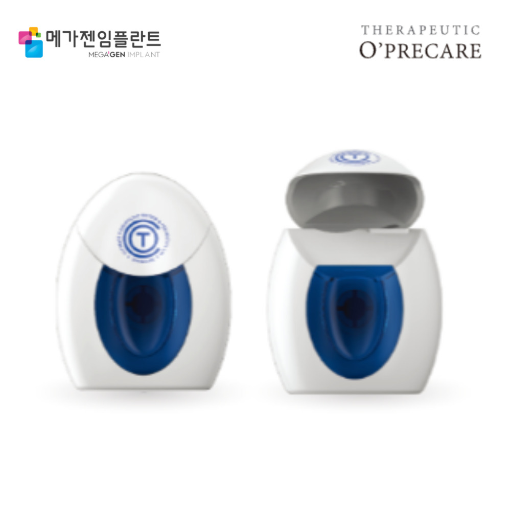 메가젠 오프리케어 40m 치실 부드러운 스펀지 잇몸출혈예방 치석제거 잇몸관리 충치예방 덴탈플로스, 1개, 2개입, 40cm 13,500원