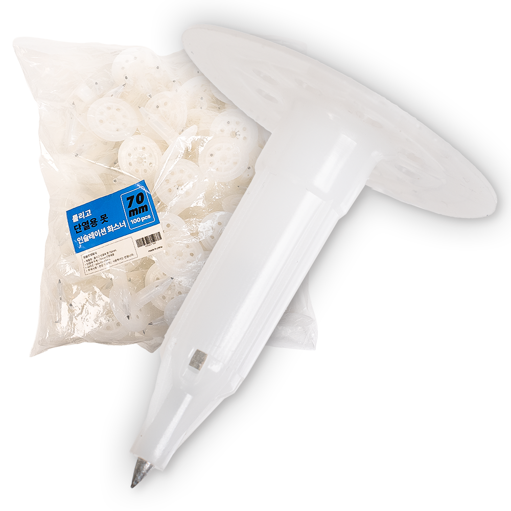 툴리고 단열재 못 인슐레이션 화스너 고정핀 70mm 100개, 3세트 33,800원