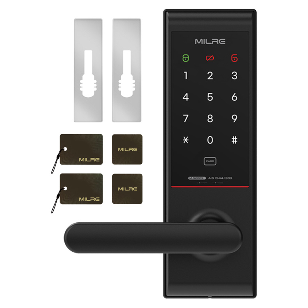 밀레시스텍 무타공 번호전용 디지털 도어락 MI-5200S Plus 84,250원