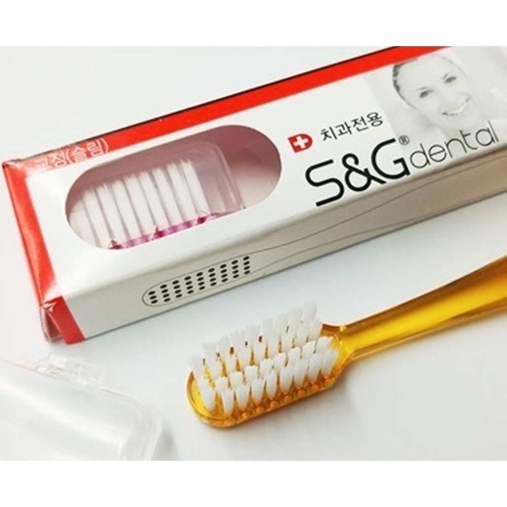 시나브로129 국산 치과칫솔 이중슬림모 고급모 교정모 양치 칫솔 12개입 16,900원