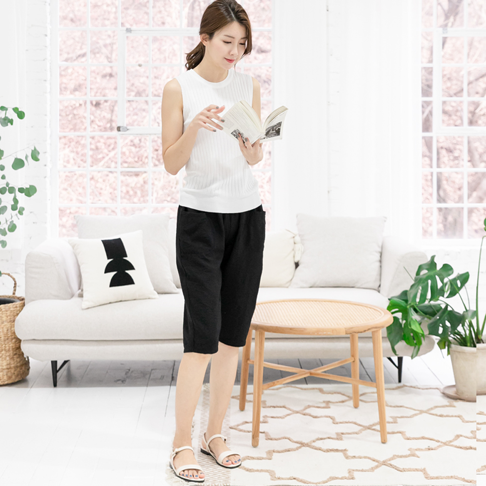 우일 여성용 인견 데일리 7부 팬츠 14,630원