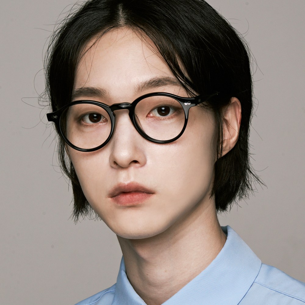 오버사이즈 아세테이드 소재 동그란 원형 남자 여자 뿔테 고급 수제안경테 65,000원