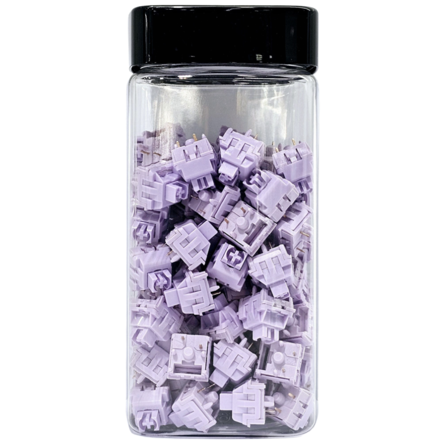 큐센 QSENN 특주축 퍼플축 V1 택타일 공장윤활 기계식 키보드 스위치 축 5핀 (105개 패키지) 19,000원