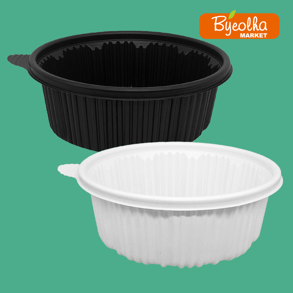 탕용기 찜용기 AJ 225파이 소 2100ml 200개 세트 일회용 배달 포장 PP 용기, 1박스, 200개 71,800원