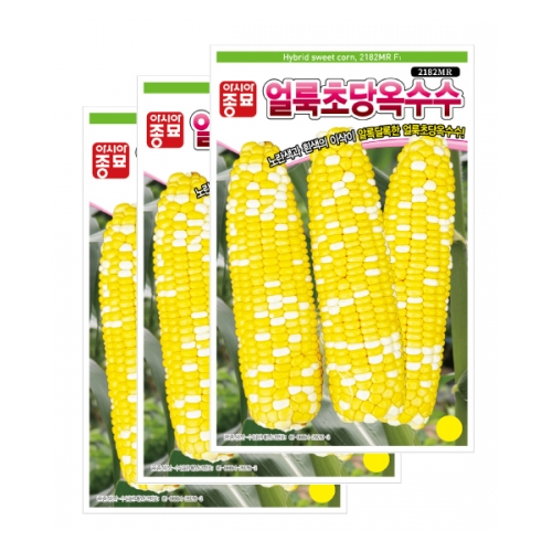 아시아종묘 씨앗 옥수수 얼룩초당옥수수 2182MP 100립, 3개 16,200원