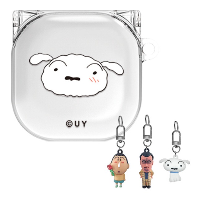 짱구 정품 버즈 3 프로 투명 하드 일체형 케이스 + 카라비너 + 랜덤 피규어 키링 1개 세트 15,900원