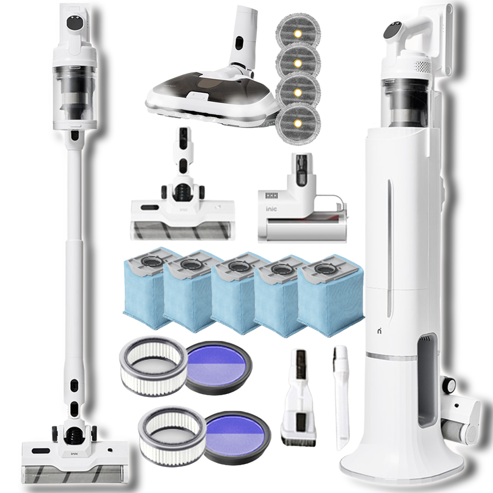 아이닉 무선청소기i50 아이타워 + UV 스팀 물걸레키트, 아이닉공식판매점(2시이전주문당일발송), 아이닉 무선청소기i50+UV스팀 물걸레키트 368,000원
