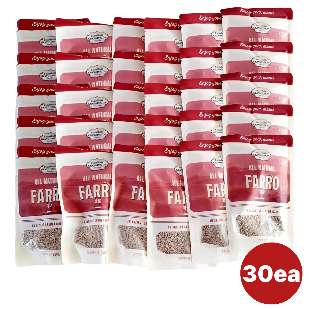 그레인온 파로 엠머 밀 고대곡물 280g x 6봉, 30개, 280g 123,000원