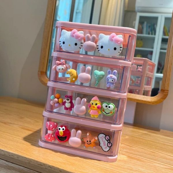 산리오 헬로키티 소품 보관함 서랍 쥬얼리 투명 선반 20,100원