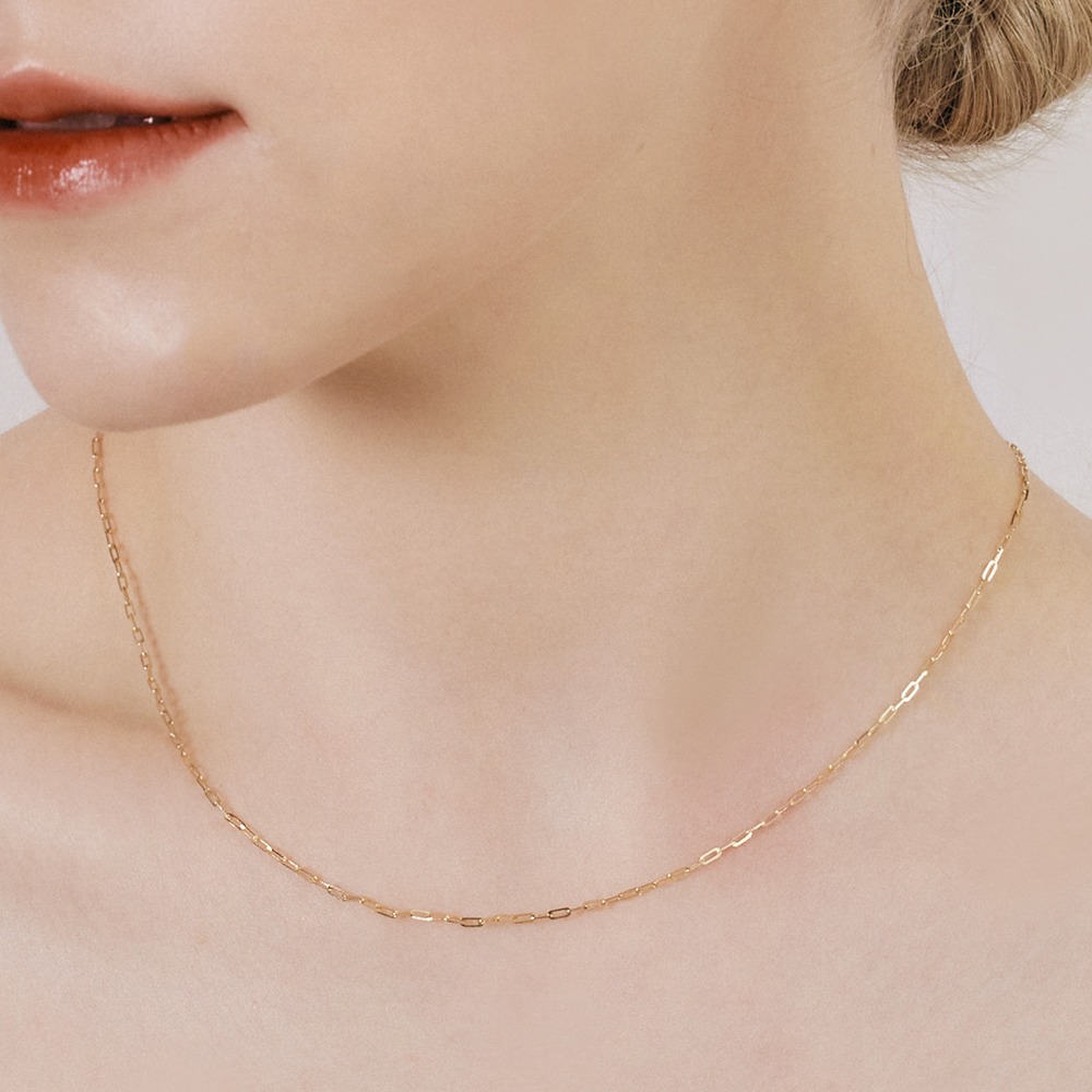 펠리체골드 18K 트래피즈 목걸이 M (+선물포장) 선물추천 부모님선물  선물 기념일 데일리 각줄 금 레이어드 798,310원