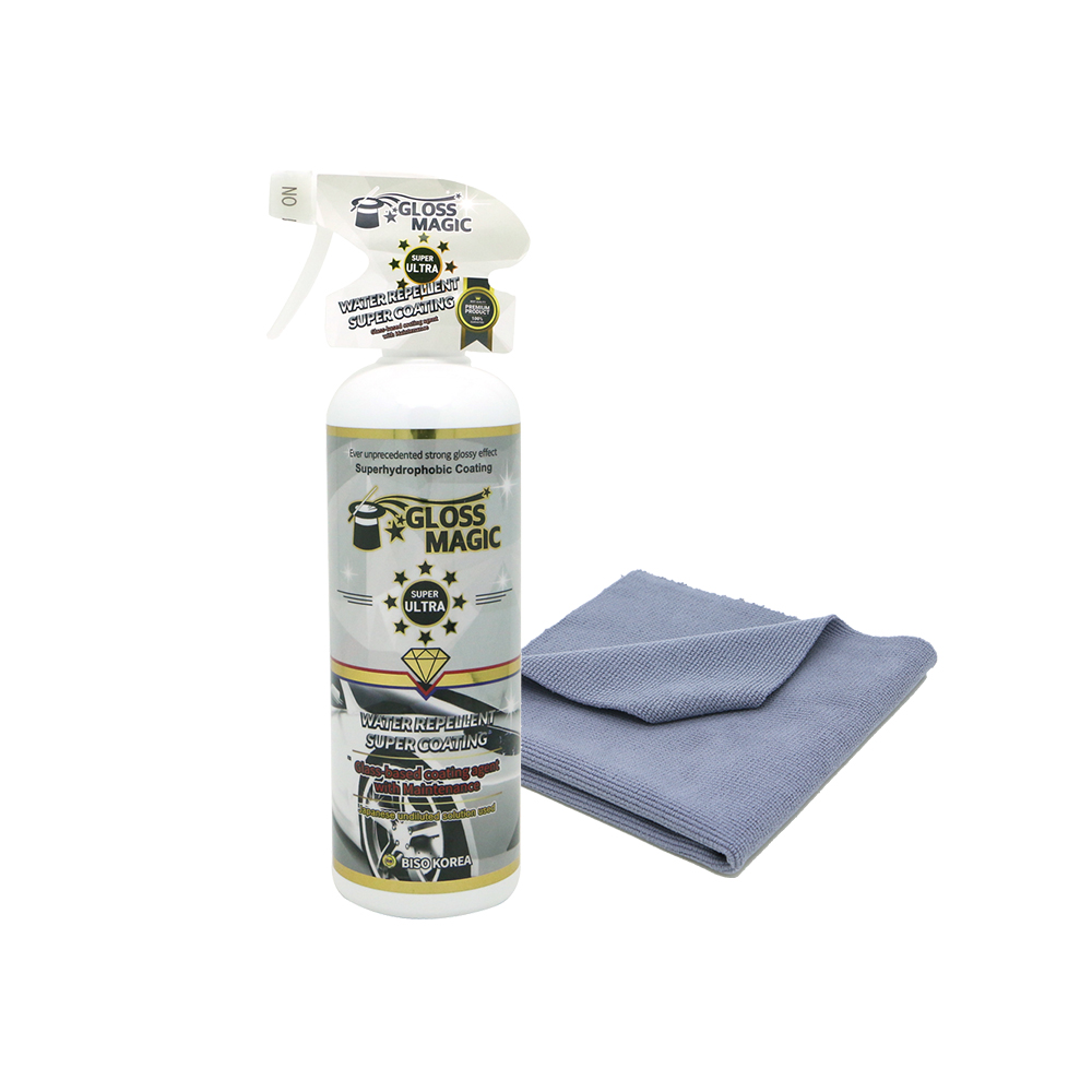 글로스매직 울트라 500ml 자동차 왁스 광택제 퀵디테일러 + 타월, 1개, 500ml 51,000원