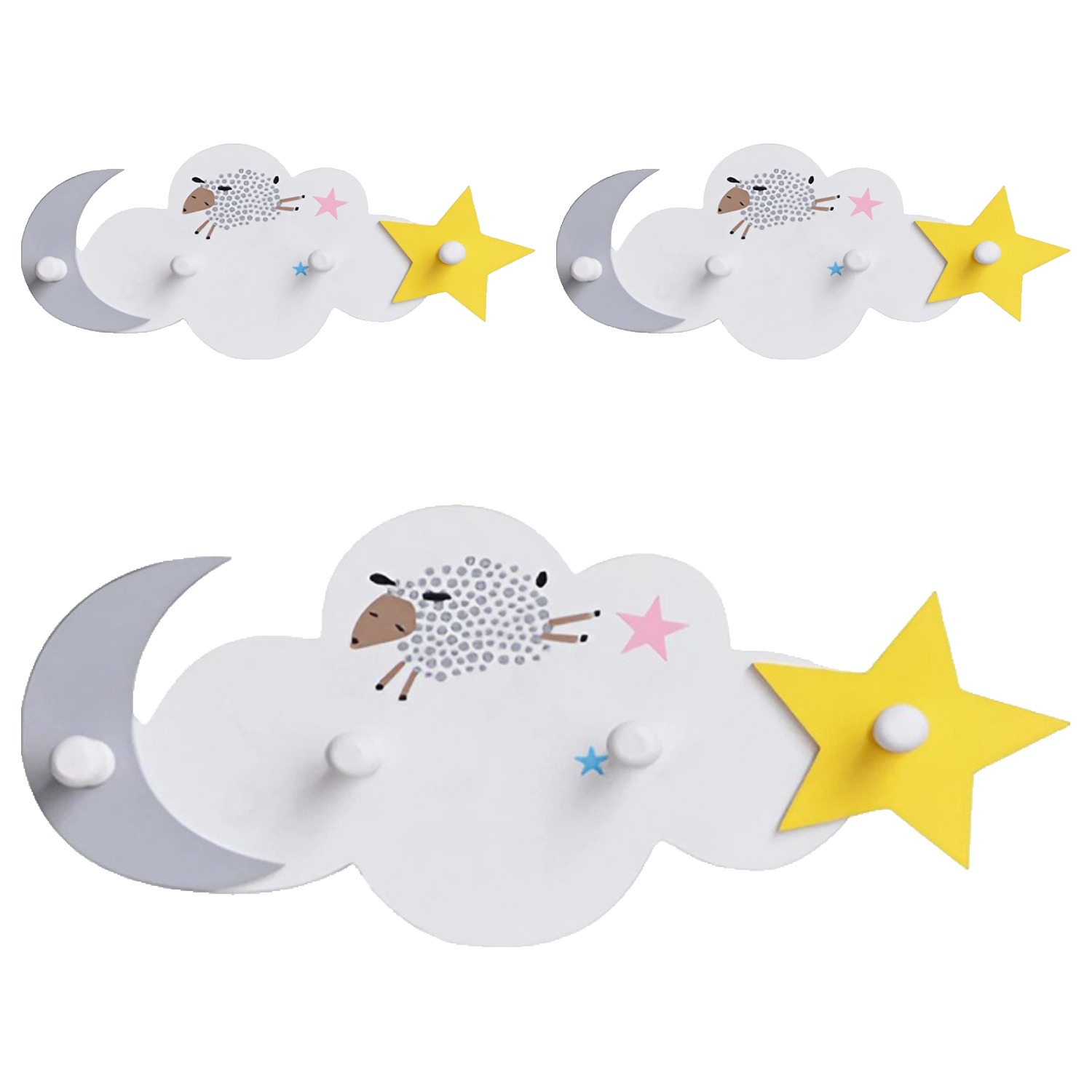 한봄누리 모자 가방 다용도 걸이 인테리어 벽옷걸이 행거 27,750원