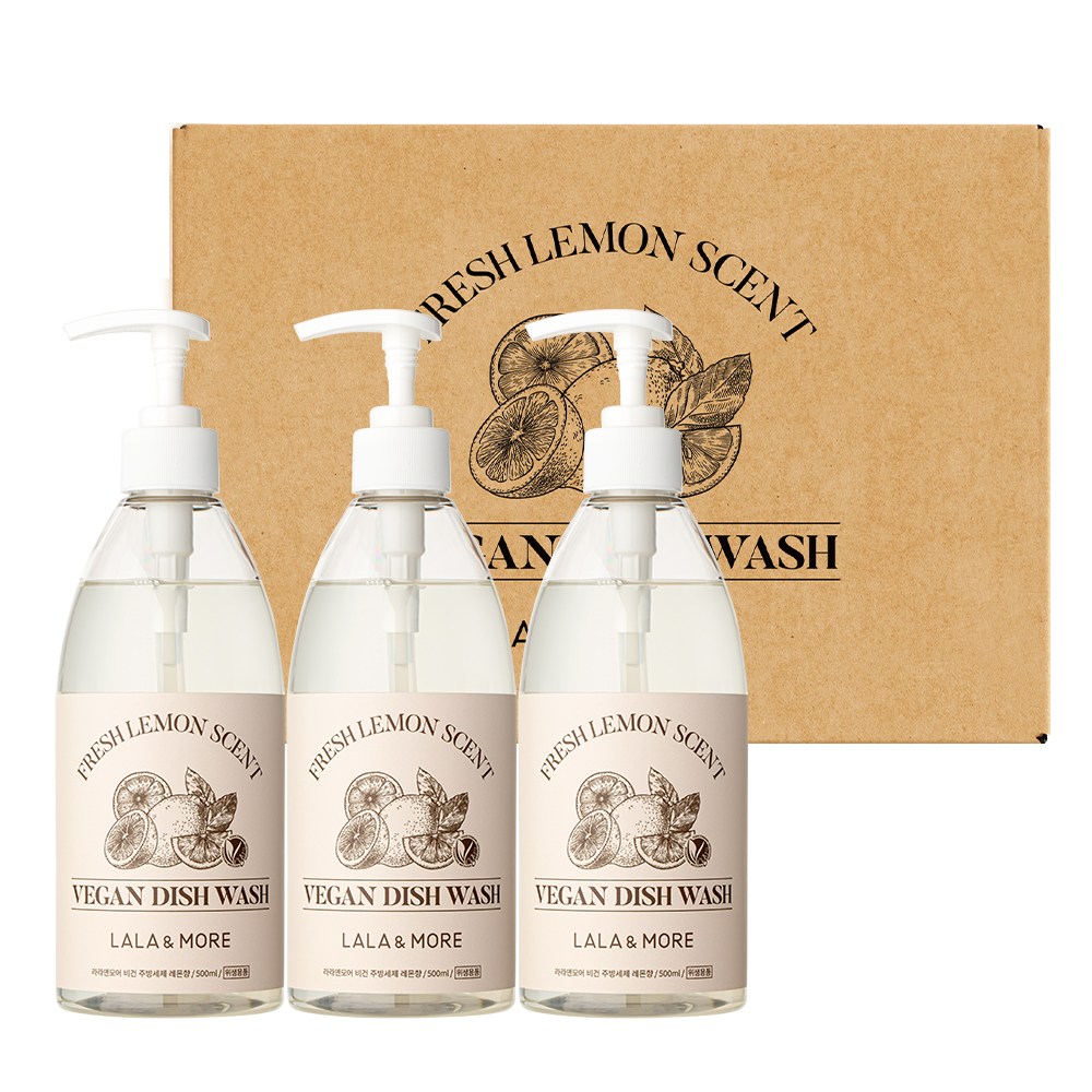 라라앤모어 비건 주방세제 레몬향 15,900원
