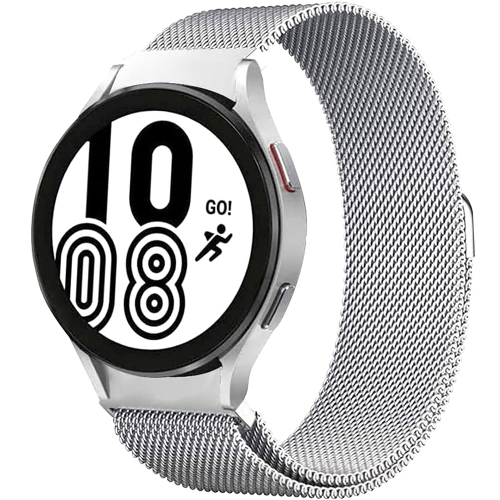 아이몰 갤럭시워치 밀레니즈 루프 메탈 마그네틱 밴드 스트랩, 실버, 1개 6,450원