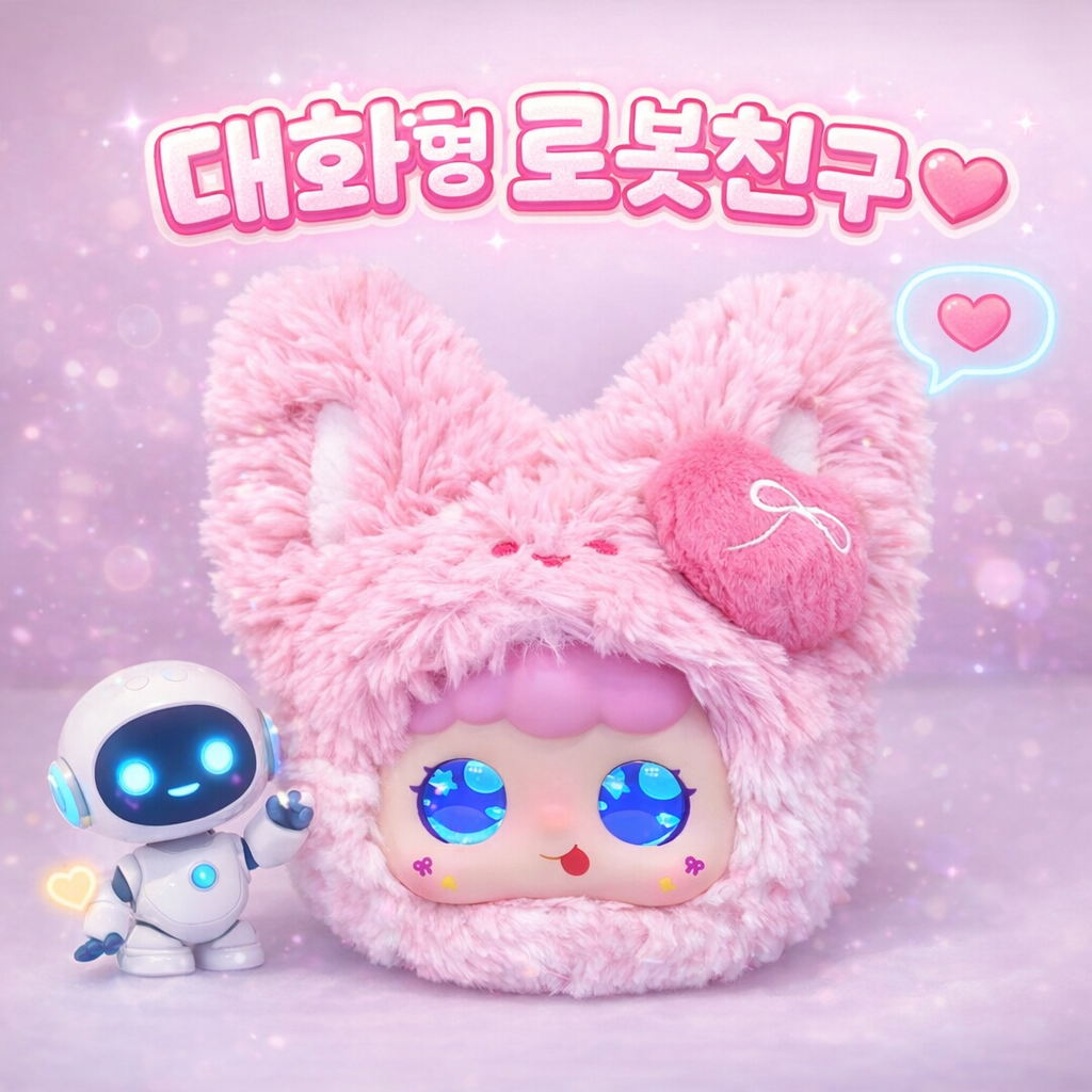 아일로 AI로봇 대화하는 인형 노인대화로봇 반려 인공지능 다국어 가능, 1개, 리치베리 114,900원