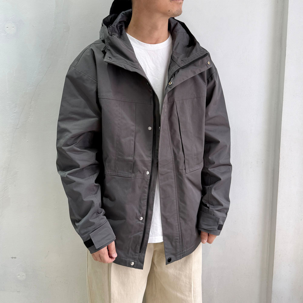 라운지21 남자 데일리 오버핏 바람막이 후드 점퍼 43,900원