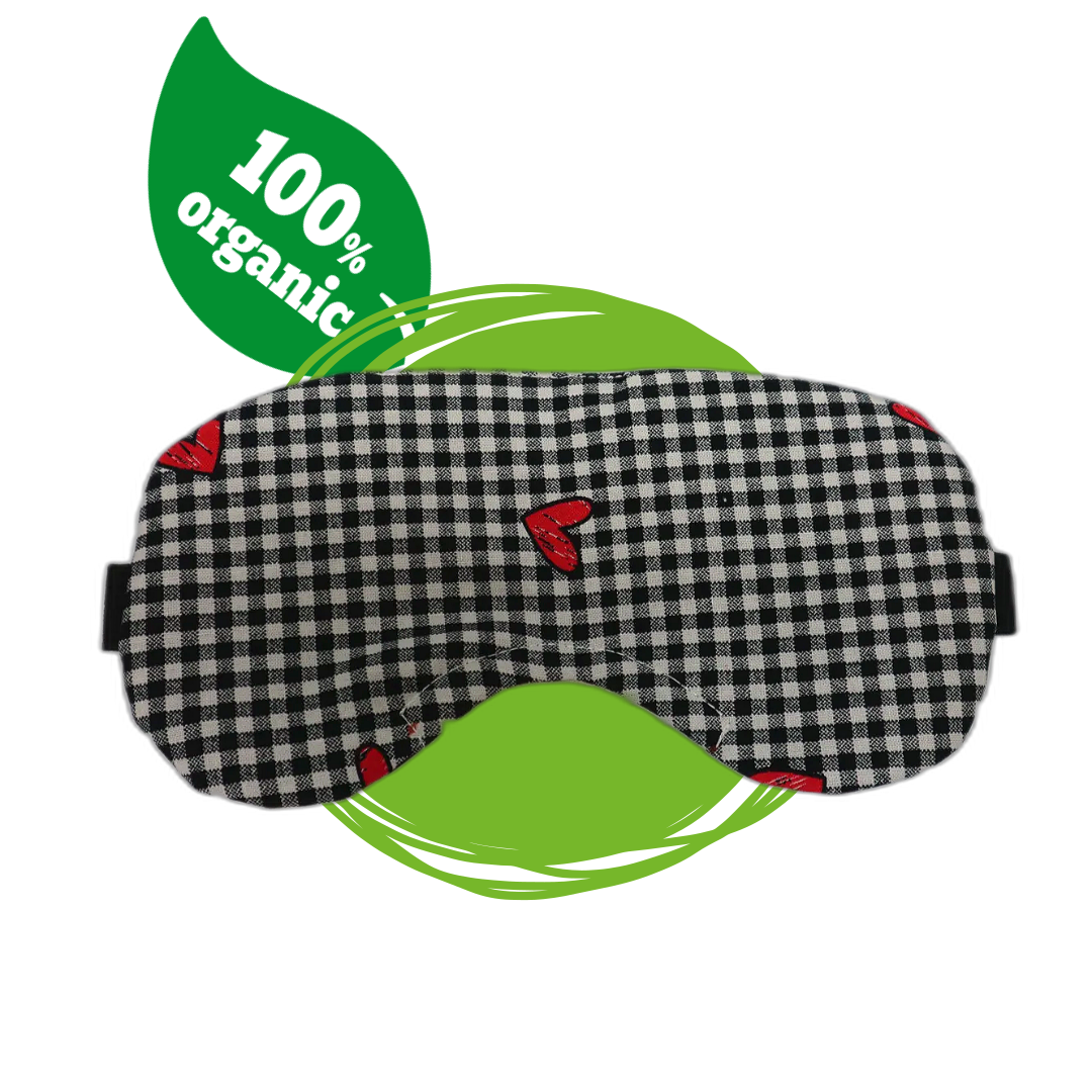 더드림 국산 오가닉 핸드메이드 수면안대  코와이어 암막안대 하트 14,900원