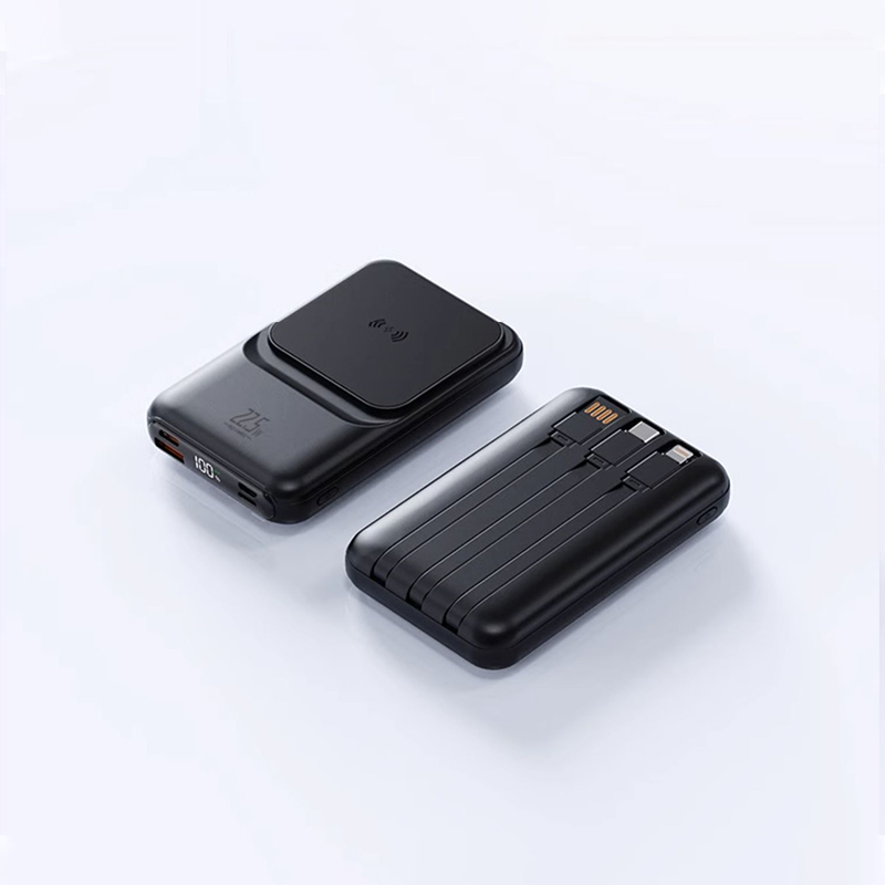 보조배터리 초고속 충전 PD22.5W 무선 마그네틱  대용량 내장 Lightning Type-C 충전 케이블 전력 디지털 표시 13,900원