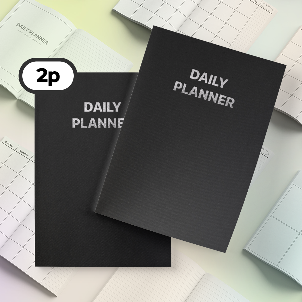 펜블 먼슬리 플래너 한달 주간 스케줄러 2P, 블랙 17,600원