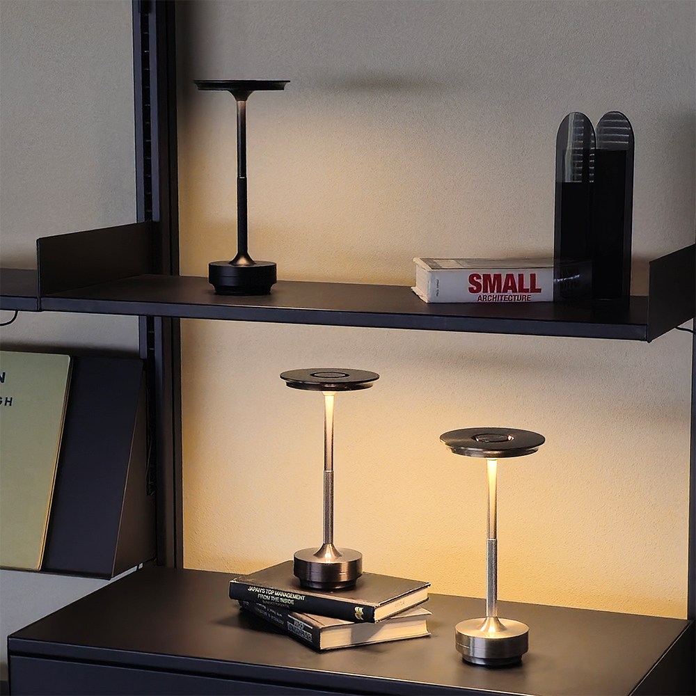 멜루미나 LED 인테리어 무드등 침실 탁상 수면등, 그라파이트 24,900원