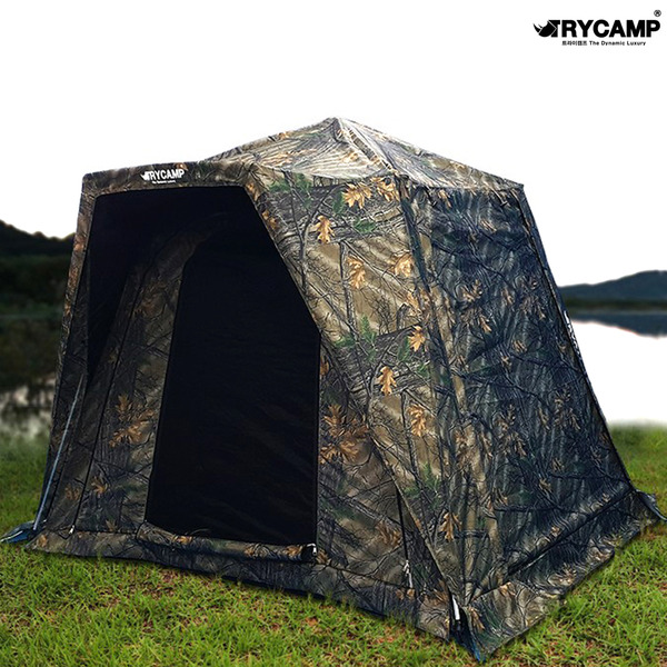 트라이캠프 낚시텐트 솔무늬 FA-1414D 무결로 암막 민물낚시 좌대 텐트 298,000원