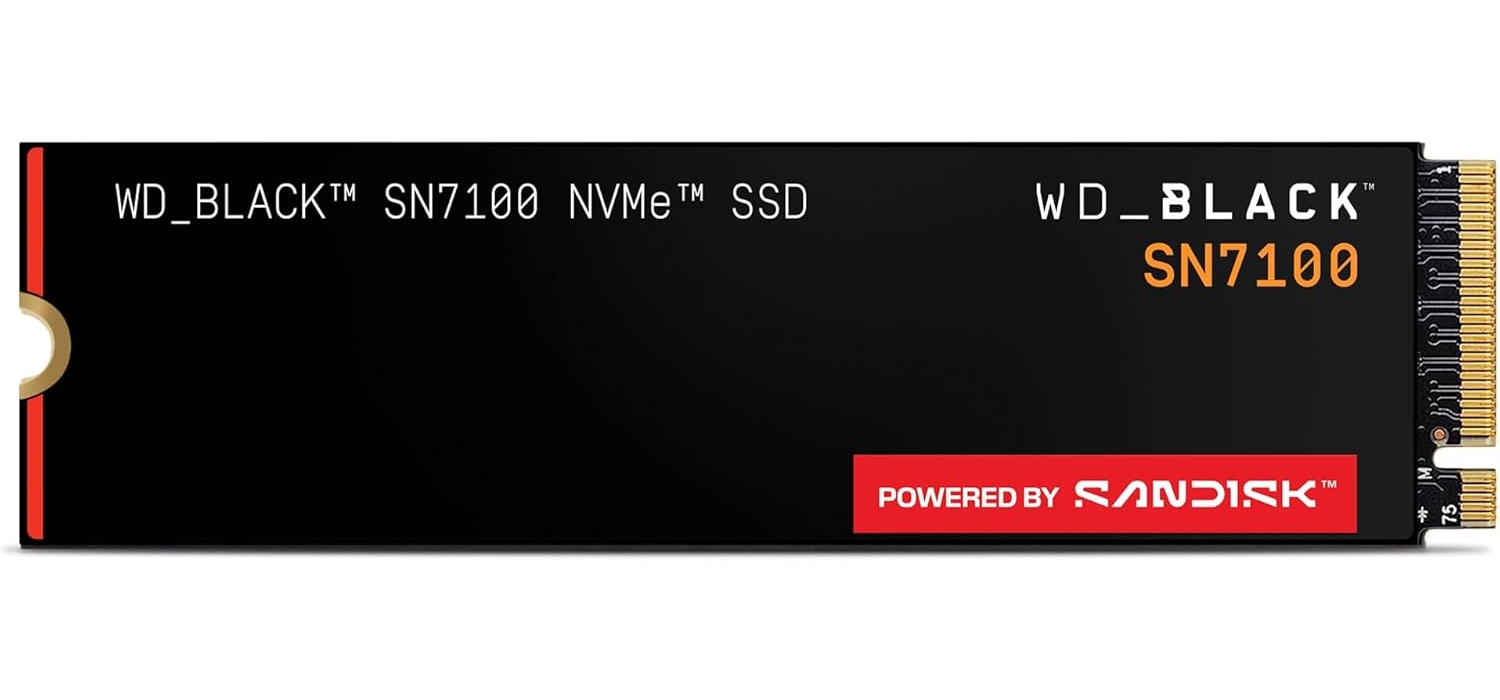 WD Black SN7100 2TB NVMe SSD 관부가세포함 439,000원