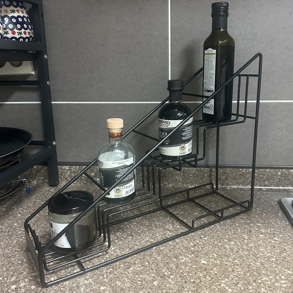 케이엠올 시럽 디스펜서 소스 카페 진열대, 1개, 블랙 20,900원