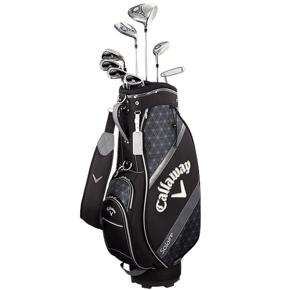 캘러웨이 NEW 솔레어 여성용 풀세트 8개+골프백포함(블랙) 799,000원