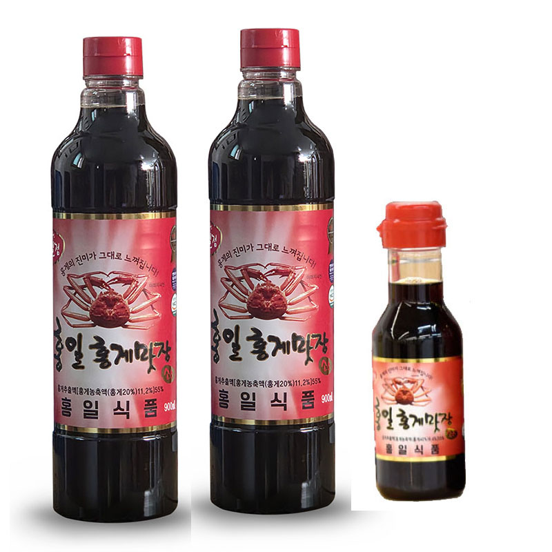 홍일식품 홍게간장 홍게맛장소스 [200ml 증정] 15,680원