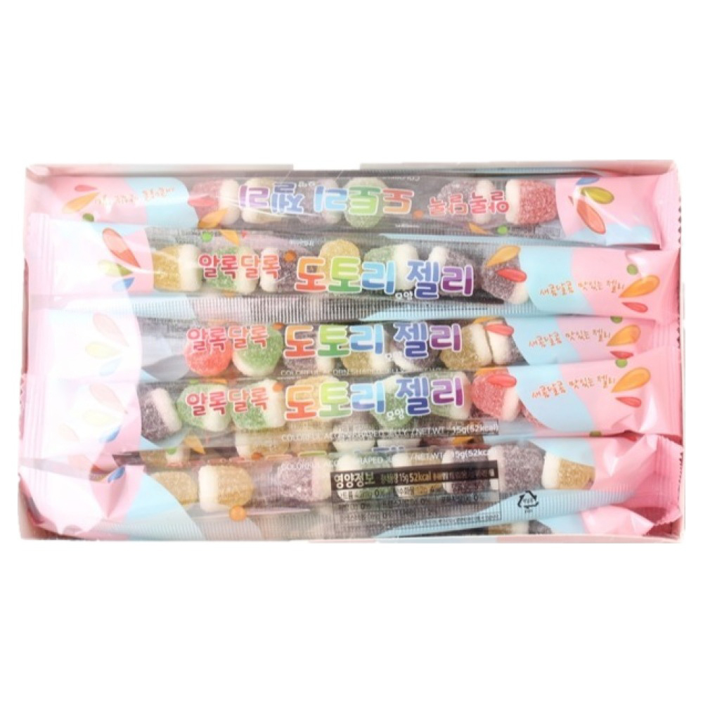 알록달록 도토리젤리 30개입 6,500원
