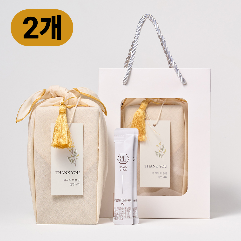 미담 꿀스틱 답례품 스승의날 결혼 조문 감사 어린이집 선생님 선물 (개별쇼핑백 포함), 22포 26,180원