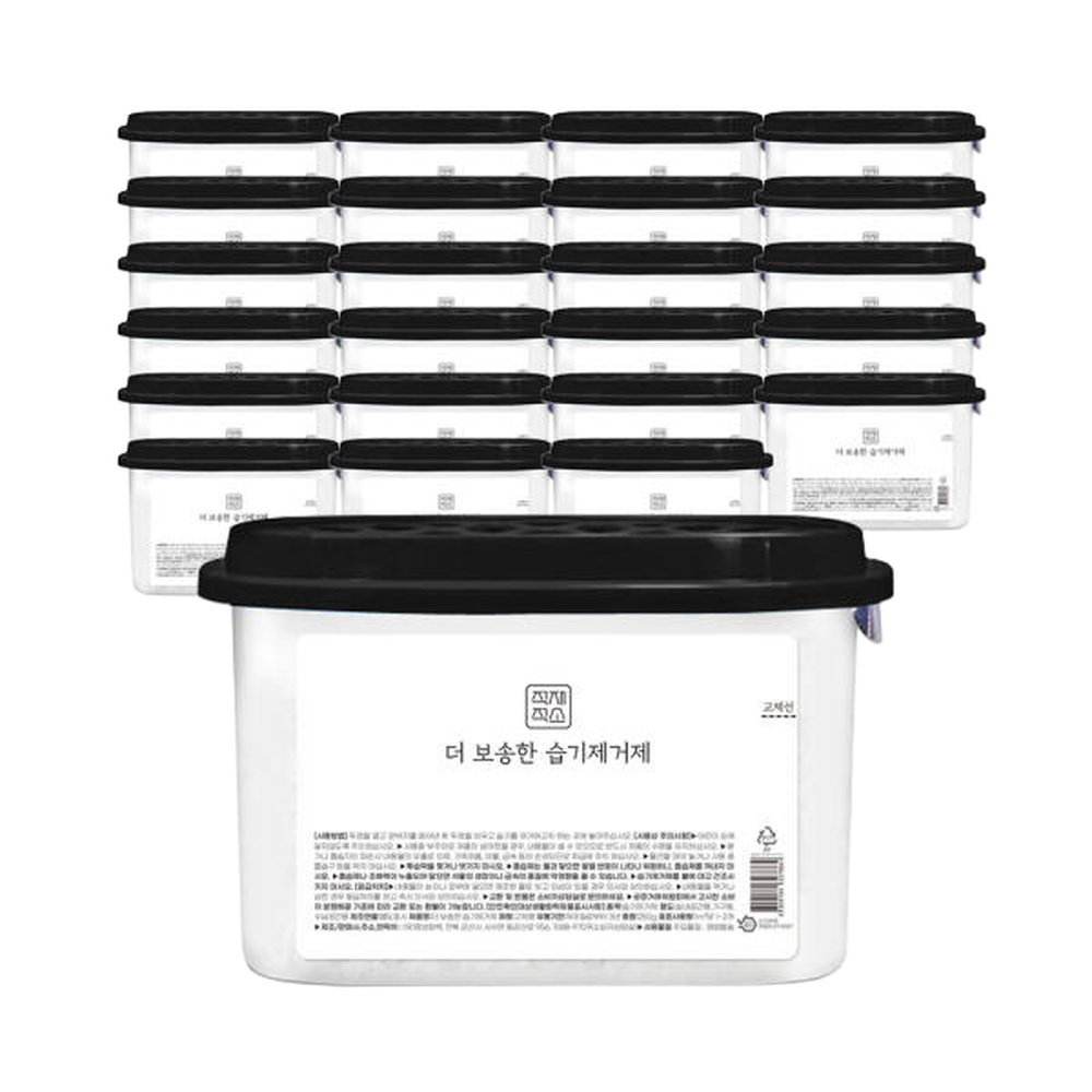 적재적소 더 보송한 습기제거제 24개입 제습제 습기제거 장마철 필수템 24,890원