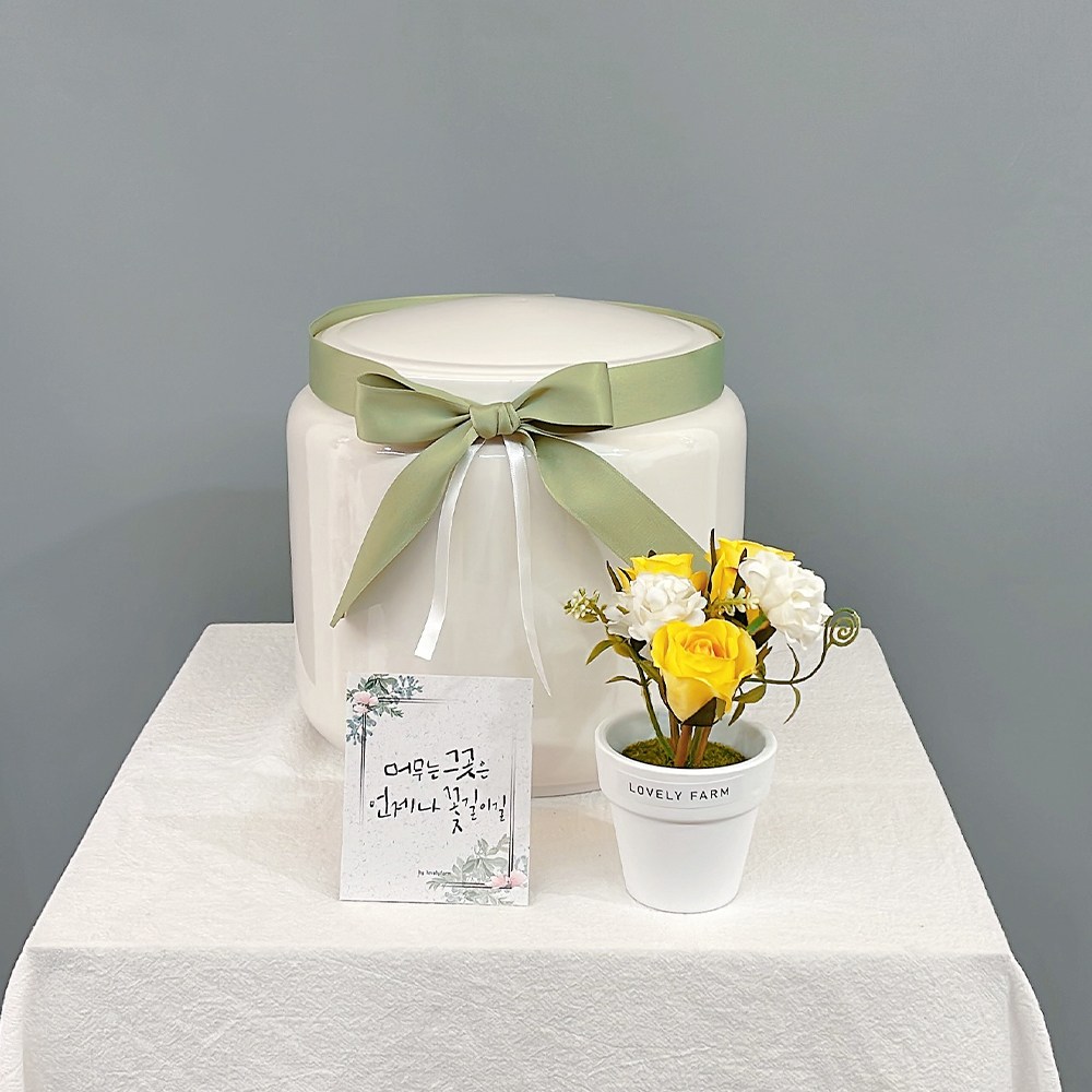 러블리팜 조화 엔틱장미 납골당 꾸미기 모음세트 B세트 13,120원