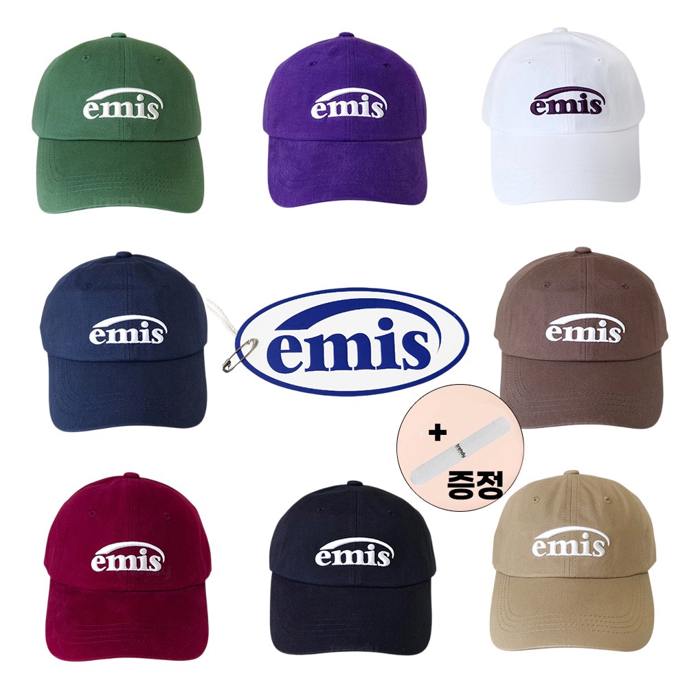 [백화점상품] 이미스 모자 emis 캡모자 뉴로고 남녀공용 볼캡 +(트렌디몰)오염방지패드 지급 45,000원