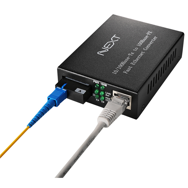 NEXT-200FSCSW-AB Set 10100Mbps 1Core SC타입 광미디어 컨버터 WDM지원 TX 1310nmRX 1550nm, 싱글모드 최대20Km 71,500원