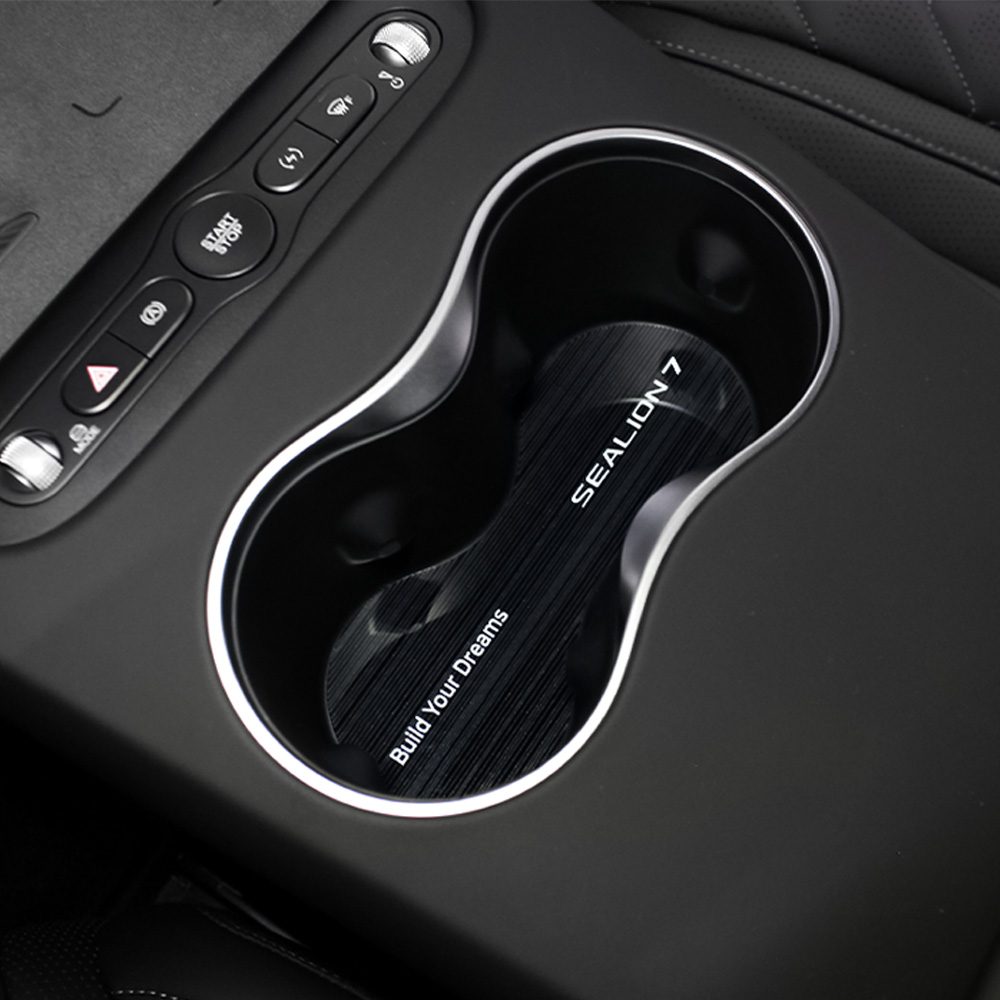 씨라이언7 호환 1열 컵홀더 헤어라인 아크릴 몰딩 튜닝 용품, 헤어라인블랙, 컵홀더 24,500원