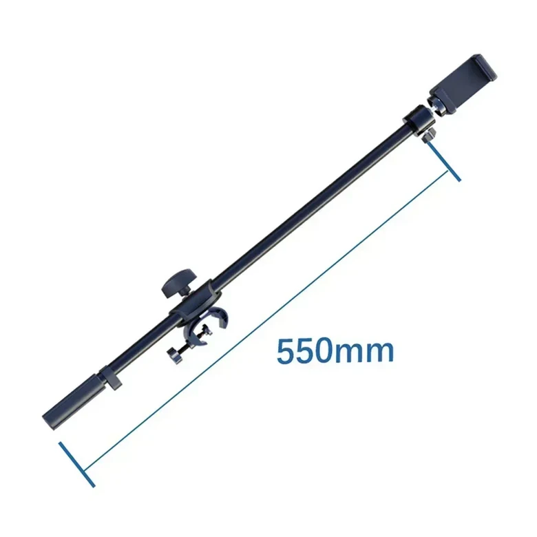 21.6IN 마이크 스탠드 크로스바 붐 금속 바닥 짧은 휴대폰 ° 회전 비디오 브래킷 책상 거치대 18,100원