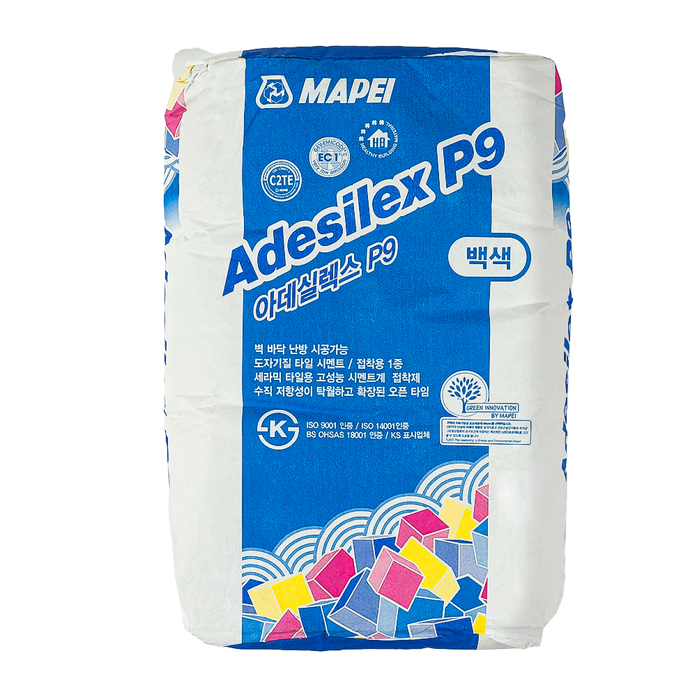마페이 아데실렉스 P9 시멘트 몰탈 바닥 타일 시공용 백색 20kg, 1개 26,900원