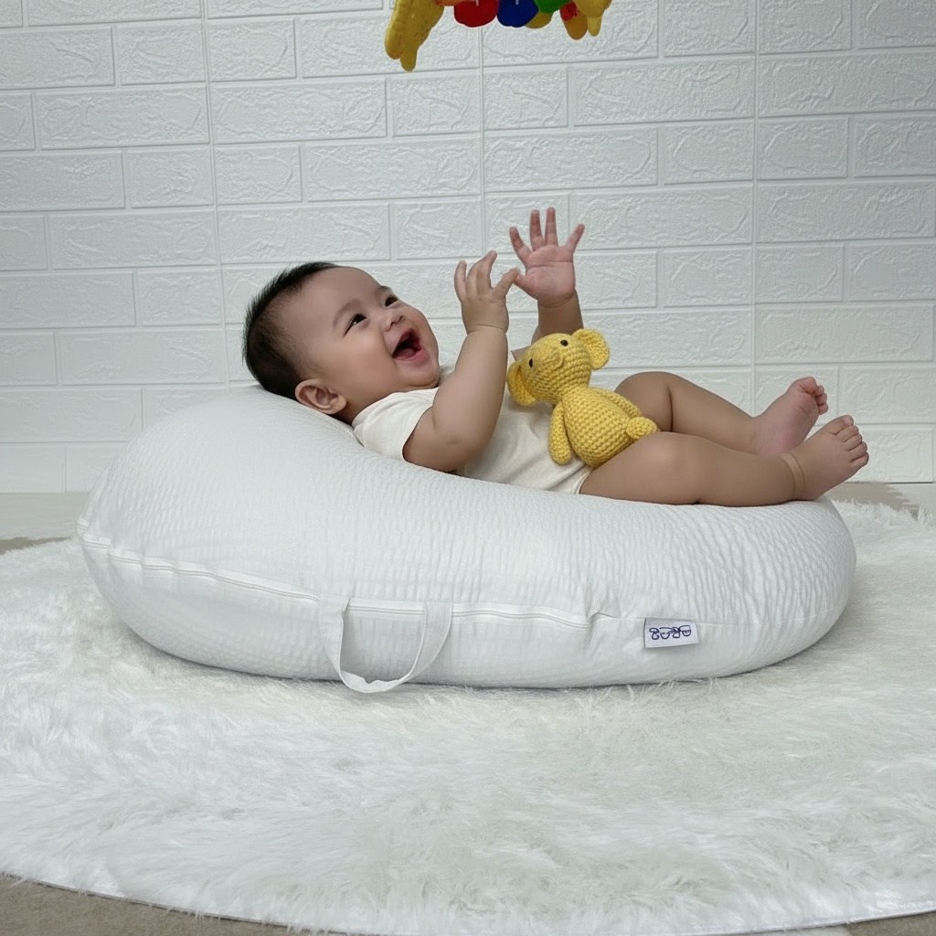 보보베베 역류방지쿠션 커버분리형 니플 기본형 화이트, 화이트 49,000원